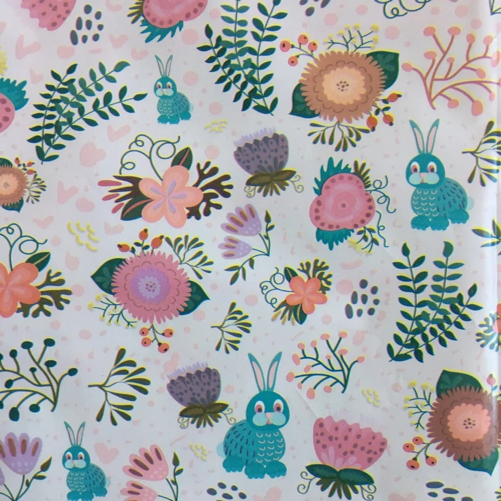 100-Pc 6x9 Cute Bunnies Polymailers